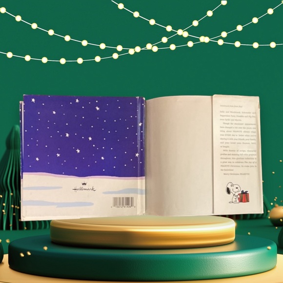 Vintage- The Joy of A Peanuts Christmas-50 Years of Comics- Hallmark c2000 - Picture 6 of 8